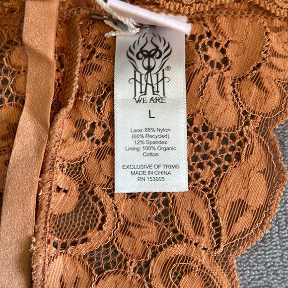 String me a thong - we are HAH(FP) - SZ L - Brown sugar - NWT - Picture 4 of 7